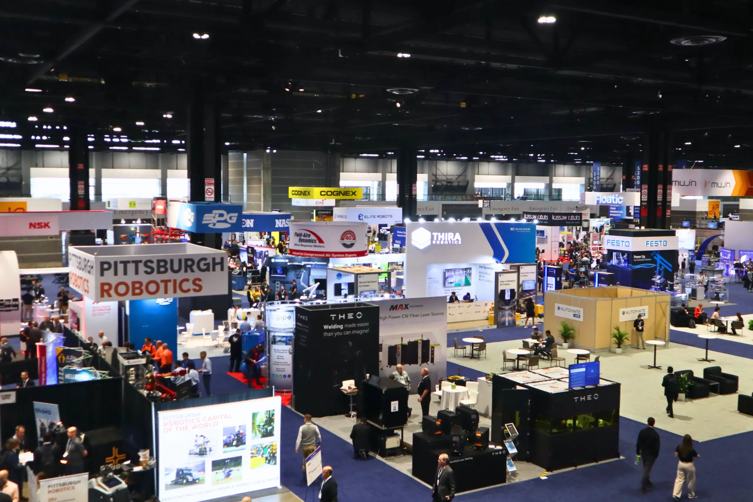 Innovative Automation tradeshow booth featuring industrial automation solutions