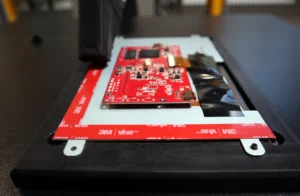 Robotic installation of VHB tape