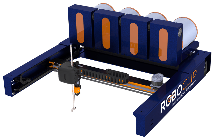 Automated clip install machine